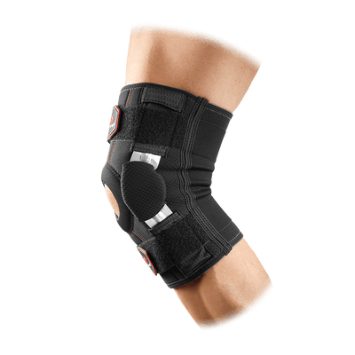 Knee Brace with Polycentric Hinges & Cross Straps