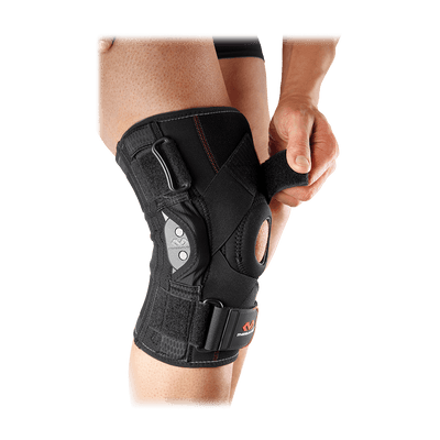 Knee Brace w/ Polycentric Hinges & Cross Straps - McDavid