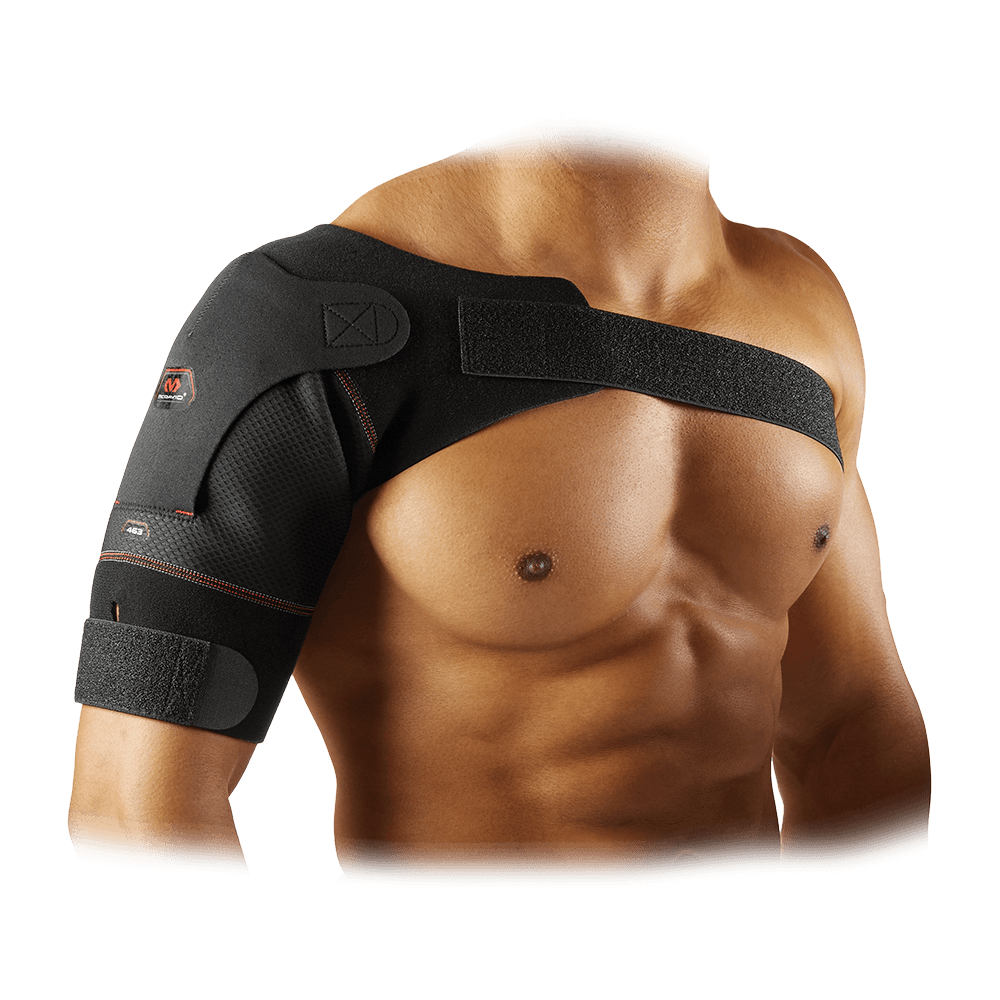 Single Shoulder Support Wrap Adjustable Compression Brace Sleeve Pad  Fitness Sportswear Accessories