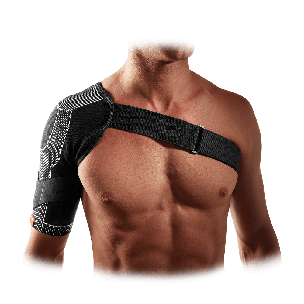 4 Sizes Winter Keep Warm Double Shoulder Support Brace Strap Pain Relief  Sport Gym