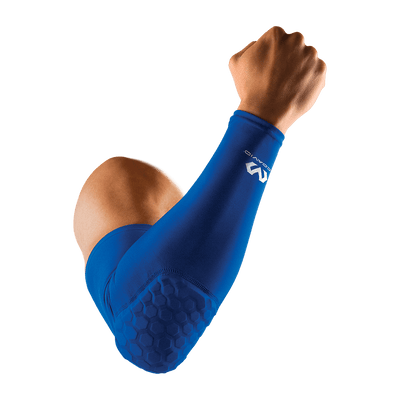 McDavid HEX® Shooter Arm Sleeve/Single - Royal Blue - Front View