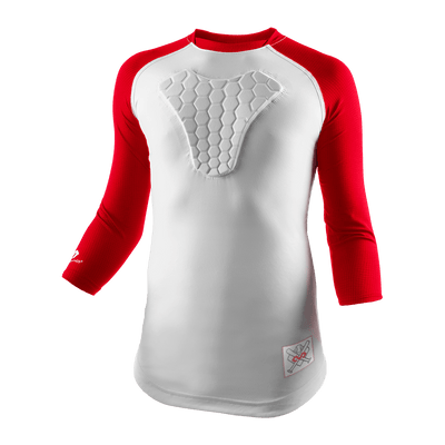 HEX® Sternum Raglan 3/4 Length Shirt - McDavid