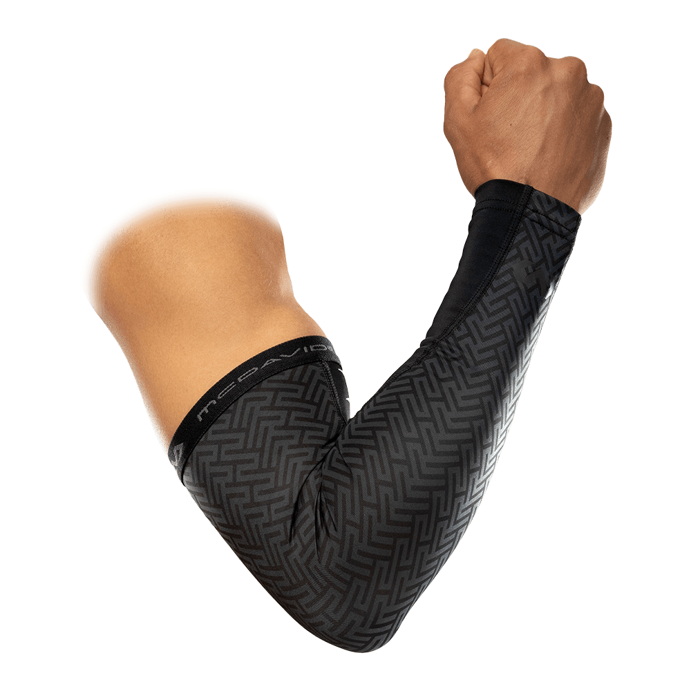 Calf Compression Sleeves (2-Pack), Black/Gold